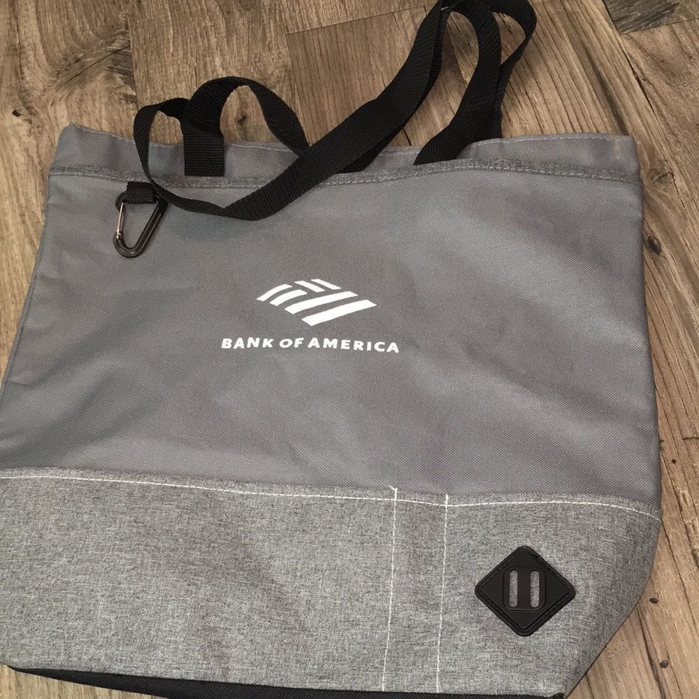 Bank of America shopping shoulder bag